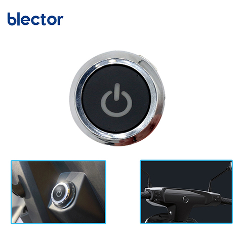 Botón de arranque del motor sin llave Sistema de entrada sin llave para e-scooter /mopado /motocicleta TK30
