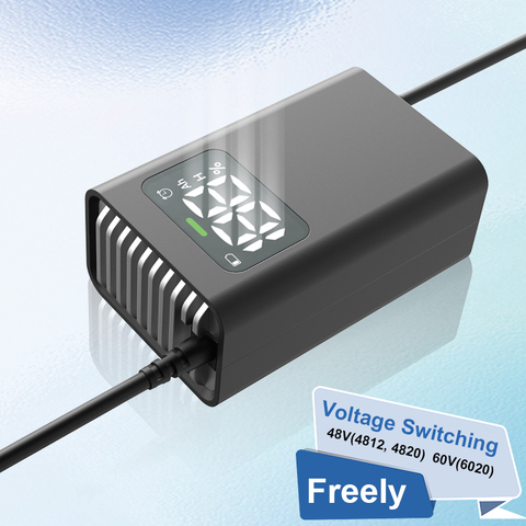 Bộ sạc pin thông minh với màn hình trạng thái pin
